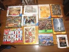 53 JIGSAW PUZZLES USED 1000 PC - Photo 3