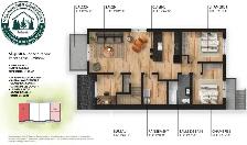 Condo 5 ½ moderne et lumineux à louer - Photo 9