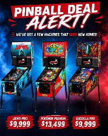 Stern Pinball Machines - Family Recreation Store