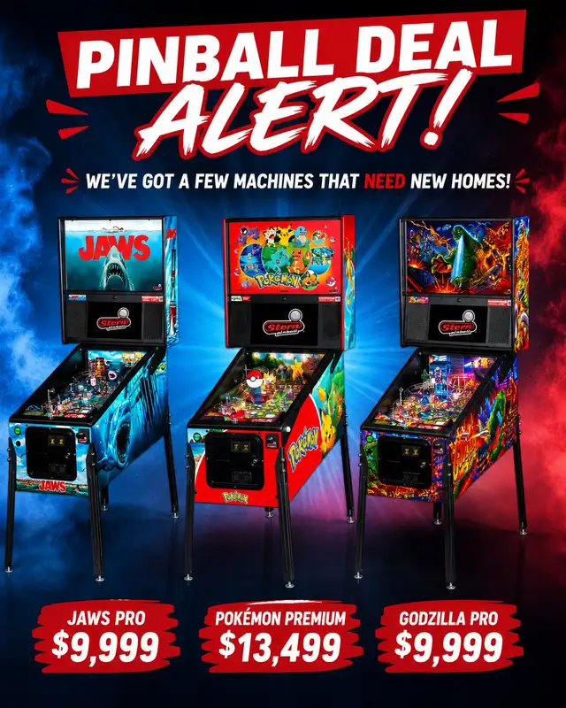 Stern Pinball - Free Delivery - Available now!