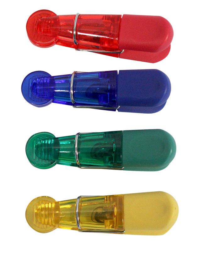 LOGIX 4 PIECE MAGNETIC CLIPS FOR ONLY $1
