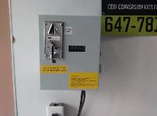 Convert Home Laundry Machines  to Coin Payment Machines