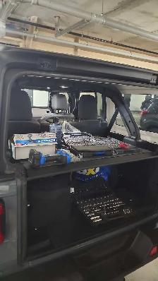 Tuffy 345-01 Jeep JL Wrangler 2018  Deluxe Security Deck - Photo 2