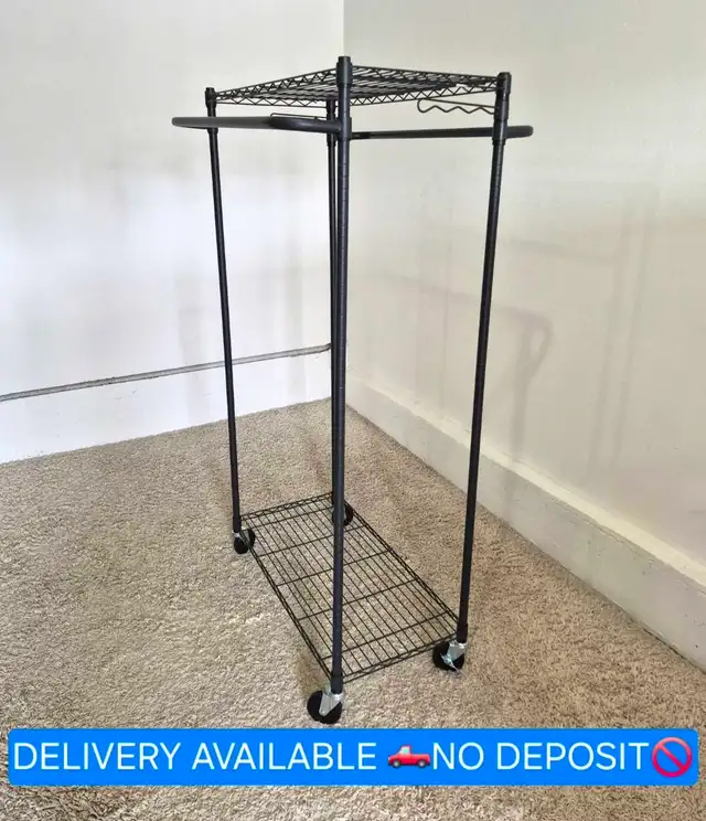 FREE DELIVERY Heavy Duty Portable Freestanding Clothing Rack