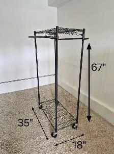 FREE DELIVERY Heavy Duty Portable Freestanding Clothing Rack - Photo 10