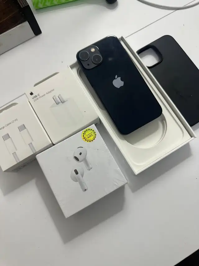 iPhone 13 mini 256gb (No Face ID) Airpods pkg/Delivery