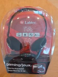Brand New 2004 Labtec Stereo 342 Stereo Headset with Microphone