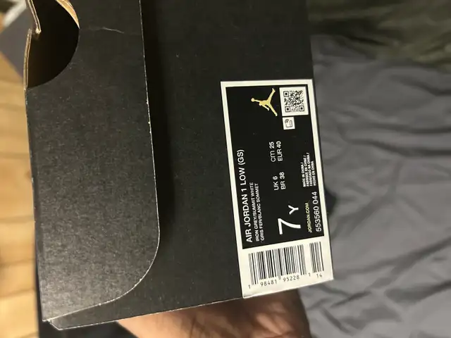 air Jordan 1 lows 7y