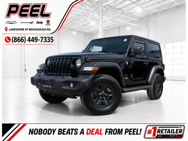2021 Jeep Wrangler Sport 2Dr | Hard Top | Side Steps | 4X4