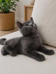 Chaton Blue Russe Hypoallergene - Photo 4