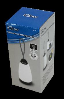 IGLOW LANTERN AND ROTATABLE FLASHLIGHT FOR ONLY $5