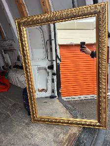 Free delivery used Stanley Monarch Decor Mirror 24x36' - Photo 2