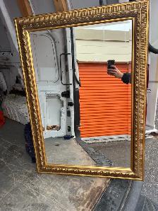 Free delivery used Stanley Monarch Decor Mirror 24x36' - Photo 3