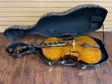 Cello Case 4/4 Full Size Grey with Strips 7.9 lb Wheels $160 off - Photo 9