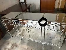 Free delivery used Mirrored Sideboard with 4 Drawers - Photo 6