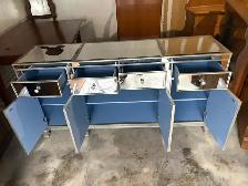 Free delivery used Mirrored Sideboard with 4 Drawers - Photo 7