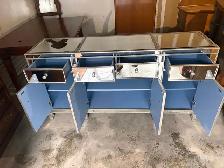 Free delivery used Mirrored Sideboard with 4 Drawers - Photo 9