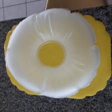 BEAU COUSSIN NEUF BLANC 4'HAUTx12'DIAMÉTRE PVC GONFLABLE: $10.00 - Photo 2