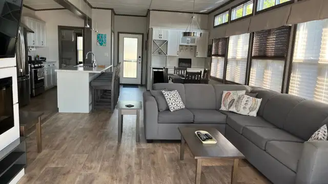 Double Trailer Cottage at Sherkston Shores Ontario
