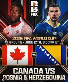 FIFA, World Cup Canada versus Bosnia June 12 Toronto Tickets