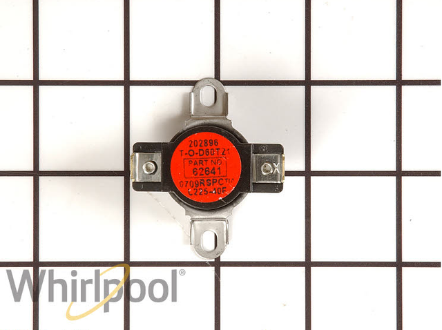 1 THERMOSTAT ROUGE CONNECTEUR VERTICALE NEUF NEW WPW10116735