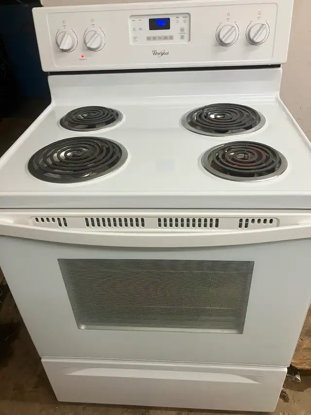 coil top stoves $500 tax in one year warranty