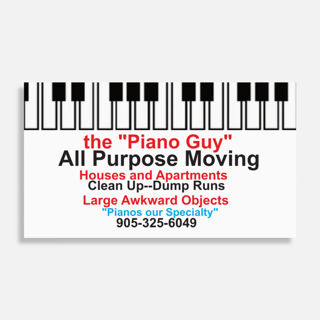 Small household moves....