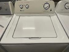 Laveuse sécheuse traditionnelles blanches Amana - Photo 2