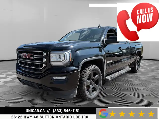 2017 GMC Sierra 1500 4WD Double Cab No Accidents Backup Cam A/C
