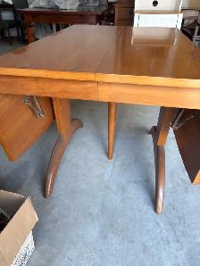 Free delivery antique Wooden Dining Table (1950-1960) - Photo 3