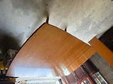Free delivery antique Wooden Dining Table (1950-1960) - Photo 5