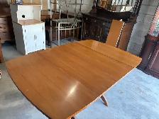 Free delivery antique Wooden Dining Table (1950-1960) - Photo 7