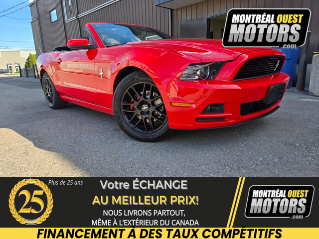 2013 Ford Mustang PREMIUM / CONVERTIBLE ROUSH EXHAUST !
