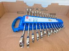 Mastercraft Combination Wrench Set 14 pc. Metric, Nickel-Chrome - Photo 3