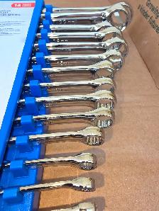 Mastercraft Combination Wrench Set 14 pc. Metric, Nickel-Chrome - Photo 5