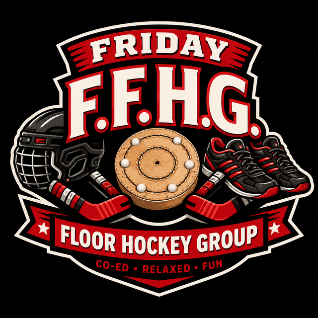 Friday Noon Drop-In Floor Hockey – Co-Ed (Visions Sports Centre)