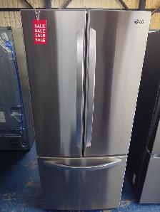 LG '30' Stainless Steel French Door Fridge on Sale‼️