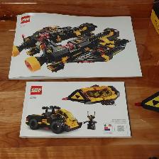 Lego 10355 Blacktron Renegade -- Lire attentivement - Photo 4
