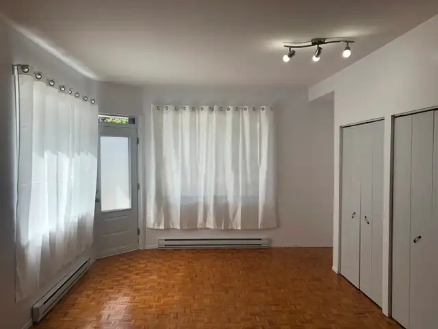 MÉRTO JOLIETTE: TRÈS GRAND 3 1/2 ENSOLEILLÉ, HOCHELAGA,  JUILLET