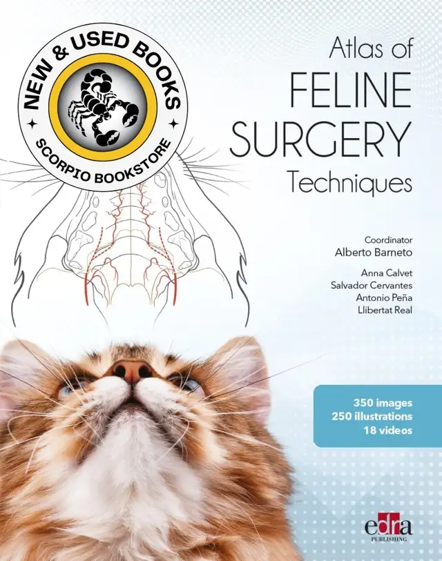 Atlas of Feline Surgery Techniques Barneto 9781957260587