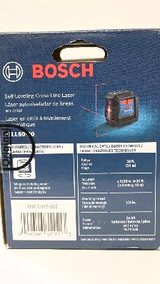 Bosch Laser Model GLL-50-20 Self Leveling Cross Line Laser NEW - Photo 3
