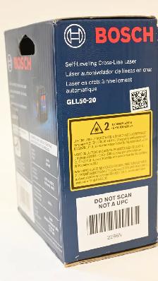 Bosch Laser Model GLL-50-20 Self Leveling Cross Line Laser NEW - Photo 4