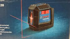 Bosch Laser Model GLL-50-20 Self Leveling Cross Line Laser NEW - Photo 6