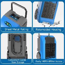 Factory Wholesale 70L Commercial Air Desiccant Dehumidifier - Photo 7