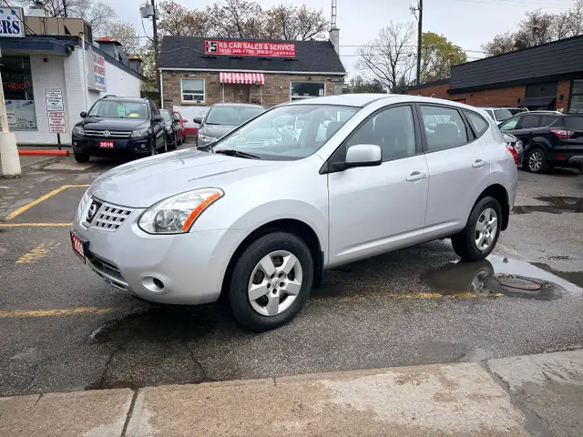 2009 Nissan Rogue S 2.5L FWD Carfax Clean Certified