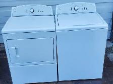 Kenmore washer dryer pair- top load He, Stainless tub -