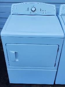 Kenmore washer dryer pair- top load He, Stainless tub - - Photo 2