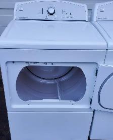 Kenmore washer dryer pair- top load He, Stainless tub - - Photo 5
