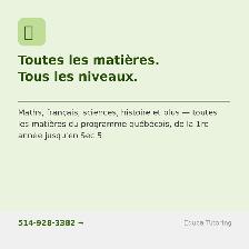 Tutorat en groupes semi-privés | 1re — Sec 5 | Dès 8 $/séance - Photo 3