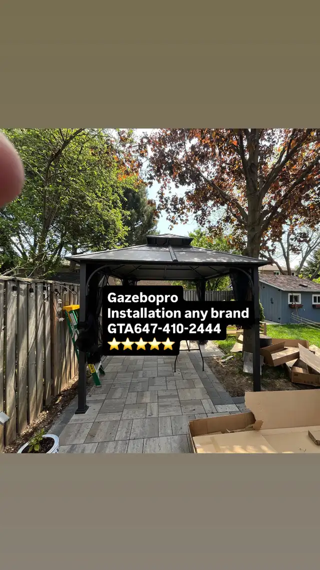 assembly gazebo